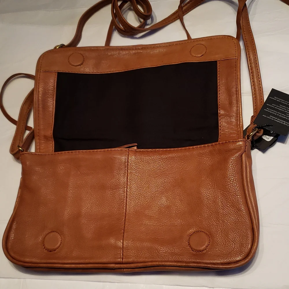 Day & Mood New Handbag Leather Xbody Shoulder Bag Purse Adjust Strap NWT GIFT